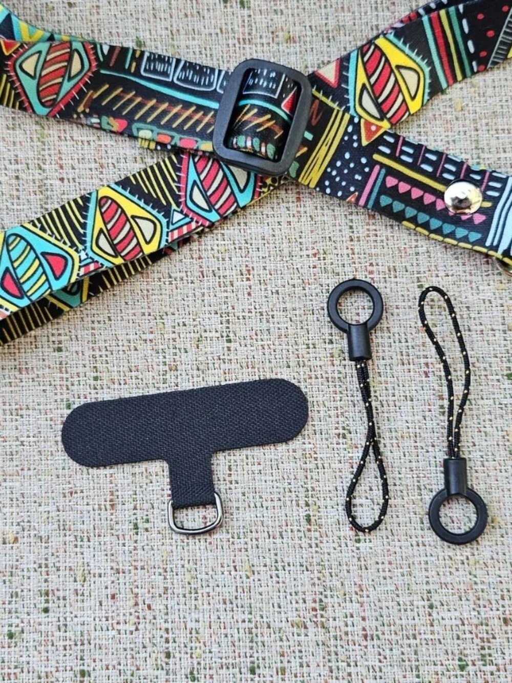 Mobile Phone Lanyard Neck Hanging Long Wide Band Mobile Phone Case Universal
